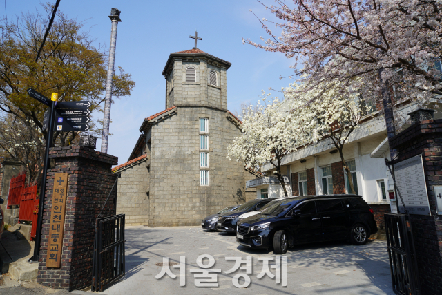 인천내동교회 전경.
