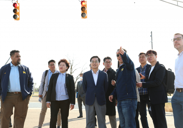 미시간대 엠시티 방문한 김동연 지사. 사진 제공=경기도