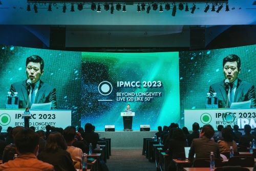 <2023 IPMCC 주최사인 바이오오픈이노베이션진흥회 장영우 회장>