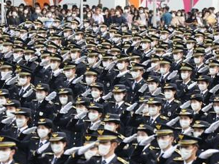 중앙경찰학교 졸업식. 사진과 기사는 직접적 연관이 없음. 연합뉴스