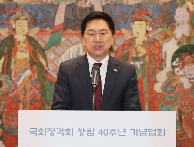 김기현 대표 '민주당, 1년간 반대만 일삼아…비정상 되돌릴 것'