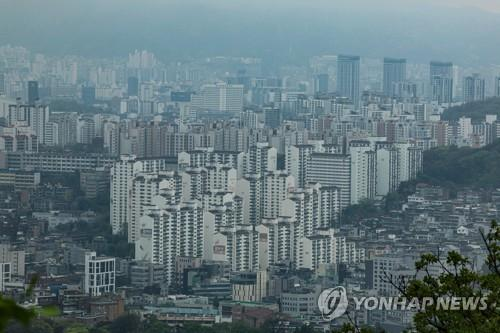 서울 아파트 전경. 연합뉴스