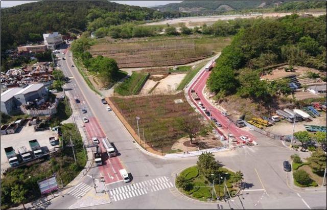 부산 해운대수목원 내 조성된 만남의 광장./사진제공=부산시