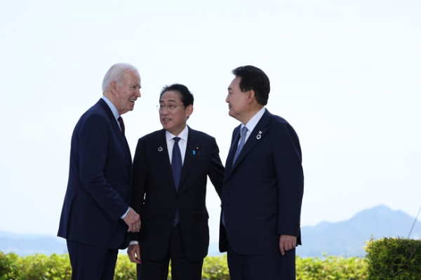尹 참석한 G7 만찬에 '후쿠시마산 쌀·물’로 빚은 사케 올랐다