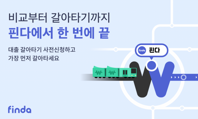 핀다의 대출 갈아타기 서비스 사전 신청 관련 이미지/사진 제공=핀다