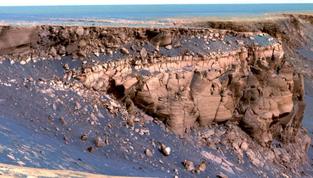 화성 탐사선 ‘오퍼튜니티’가 촬영한 화성의 모습. 사진제공=나사