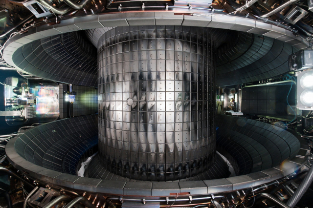 KSTAR 내부 모습. 사진 제공=한국핵융합연구원