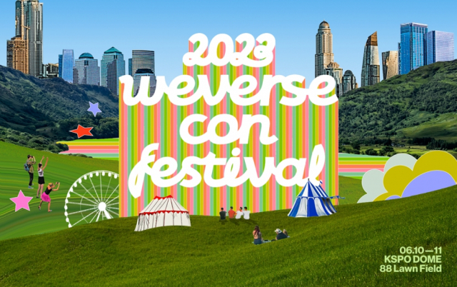 '2023 위버스콘 페스티벌(Weverse Con Festival)' 포스터