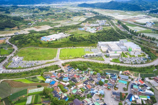 전남 화순 백신산업특구 전경. 사진 제공=전라남도