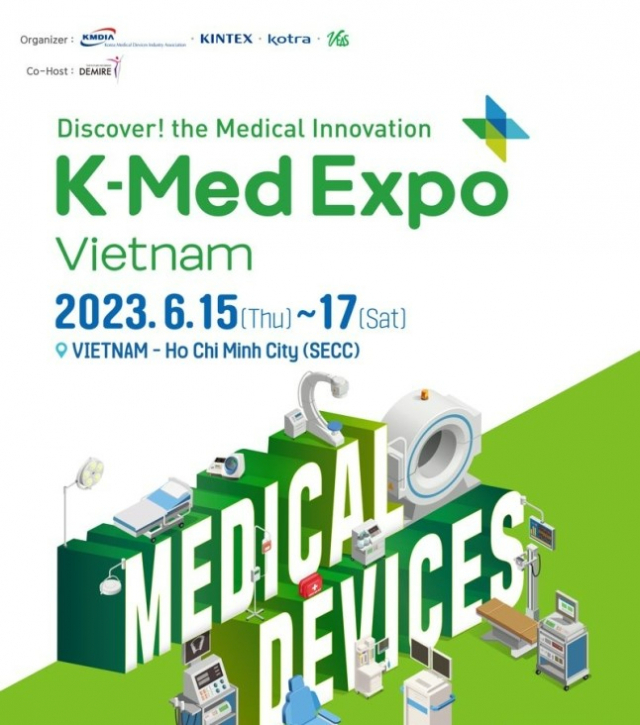 KMed Expo Vietnam 2023 포스터. 사진 제공=킨텍스