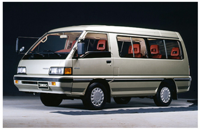 1980~1990년대 기아 봉고 승합차와 함께 국내 승합차 시장을 양분했던 현대차의 그레이스. 1991년 출시한 그레이스 살롱 모델. 사진제공=현대차