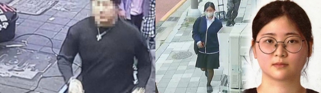 2022년 5월 초면인 여성의 머리를 발로 가격하고 수차례 구타한 혐의로 1심에서 징역 12년을 선고받은 ‘부산 돌려차기 男’의 모습(왼쪽)과 정유정. 사진= JTBC 방송화면 갈무리·SBS