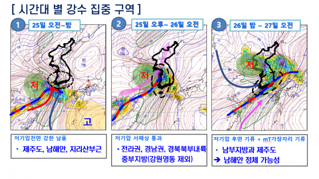 '출근 어쩌죠' 장마 시작된 일주일…물폭탄 예보