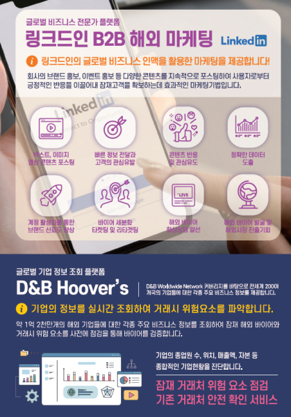 사진 설명. 링크드인을 통한 B2B 해외마케팅 바이어 발굴