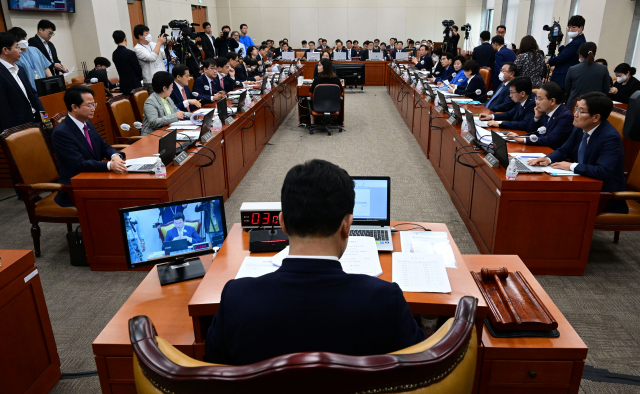 5월 22일 서울 여의도 국회에서 기획재정위원회 전체회의가 열리고 있다. 성형주 기자