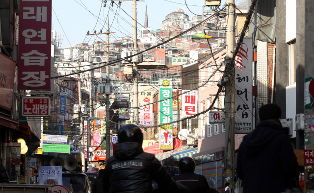 서울 종로구 창신·숭인동 전경. 연합뉴스