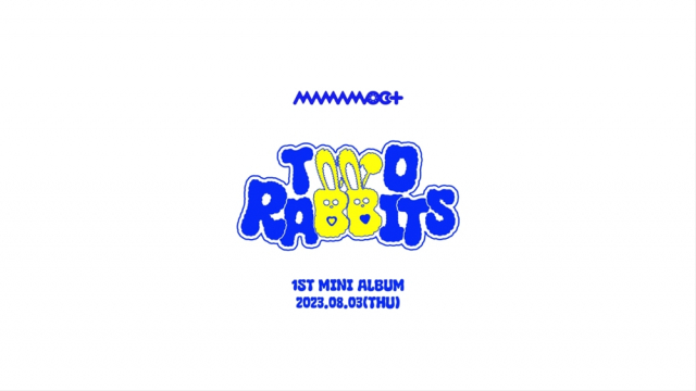 마마무+ 'TWO RABBITS' 로고 모션 / 사진=알비더블유