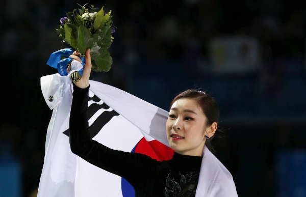 2014년 소치 동계올림픽 당시 김연아. 연합뉴스