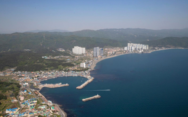 울산시 북구 정자항 주변시가지. 사진제공=울산시