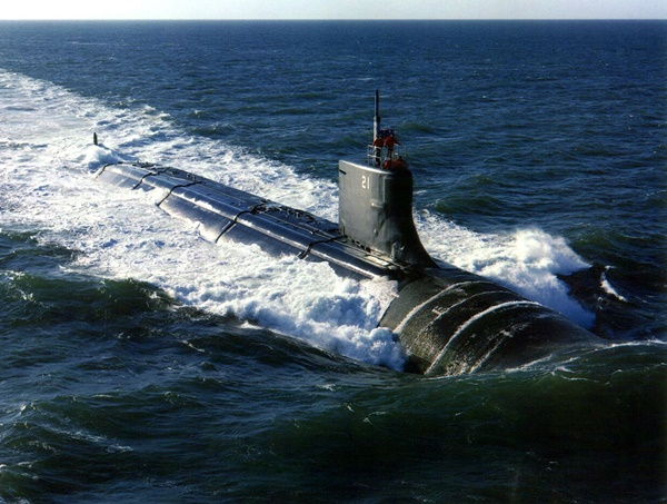 미 해군 ‘씨울프급’ 잠수함 USS 시울프(SSN-21). 사진=위키피디아 캡처