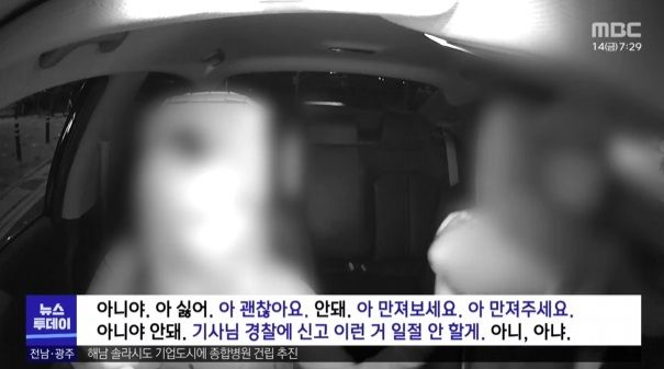 '블랙박스 끄고 만져줘요'…택시기사 성추행 女승객 추적 '난항' 왜?