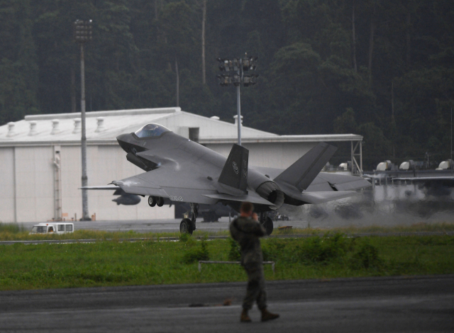 미국 스텔스 전투기 ‘F-35’. 연합뉴스