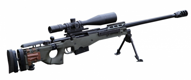 ‘L115A3’(AWM) 저격총. 사진=위키피디아 캡처