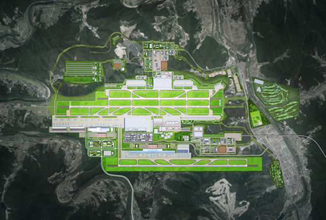 대구경북통합신공항 조감도. 제공=대구시