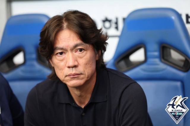 홍명보 울산 현대 감독. 사진 제공=한국프로축구연맹