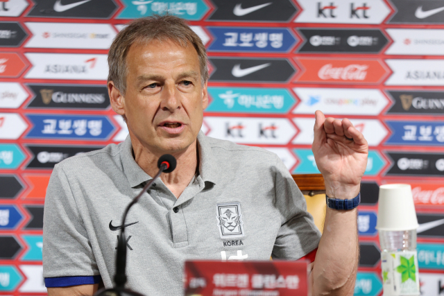 위르겐 클린스만 대한민국 축구 대표팀 감독. 사진 제공=대한축구협회