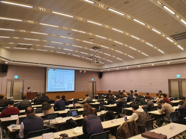 한국미래기술교육연구원 주최로 지난해 개최된 친환경 플라스틱 세미나 현장. /사진=한국미래기술교육연구원