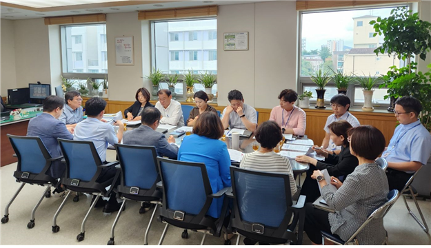 지난 28일 서울 은평구에서 진행된 범죄예방 종합대책 회의 모습. 서울 은평구 제공