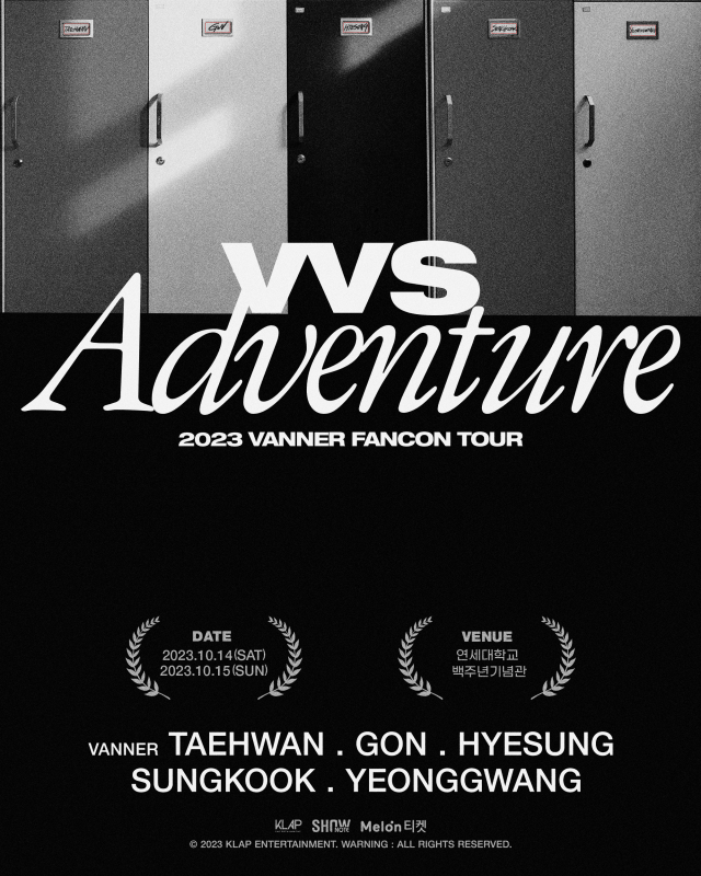 배너 팬 콘서트 'VVS ADVENTURE' 포스터 / 사진=클렙엔터테인먼트