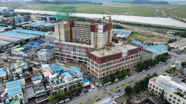 안산KDT지식산업센터 융복합시설 건설현장. 사진 제공=산업단지공단