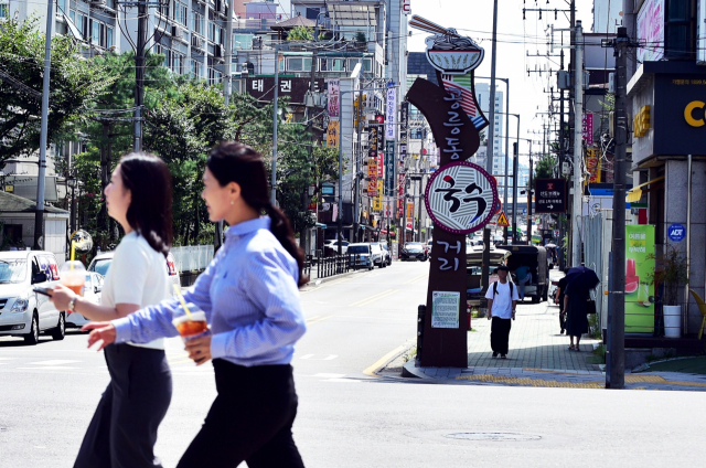 공릉동 국수거리. 사진제공=노원구