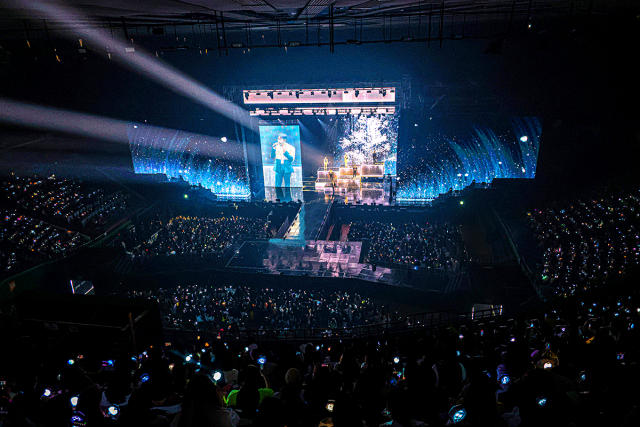 2PM 데뷔 15주년 콘서트 'It’s 2PM' 현장 이미지 / 사진=JYP엔터테인먼트