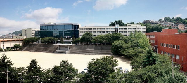 미림학원 전경. 사진 제공=롯데관광개발