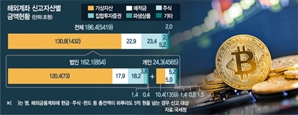 베일벗은 해외 가상자산 131조…92%가 법인
