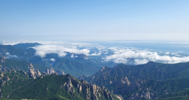 설악산국립공원 전경. 연합뉴스