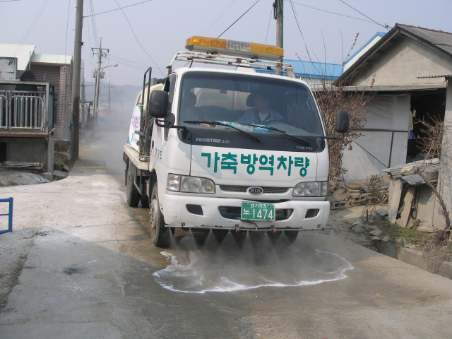 방역하는 경기도. 사진 제공=경기도