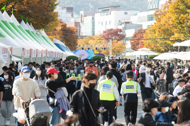 지난해 개최한 구미푸드페스터벌 현장