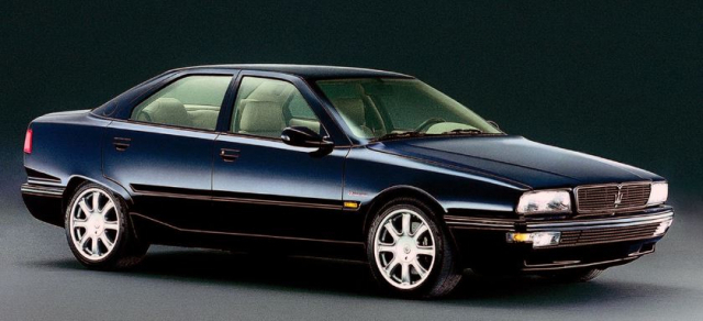 1994년 준대형급으로 다운사이징돼 출시된 4세대 모델은 약 10년간 콰트로포르테의 암흑기를 가져왔다.