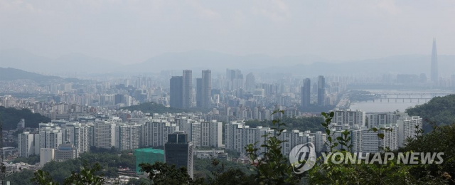 서울 시내 아파트 전경./연합뉴스