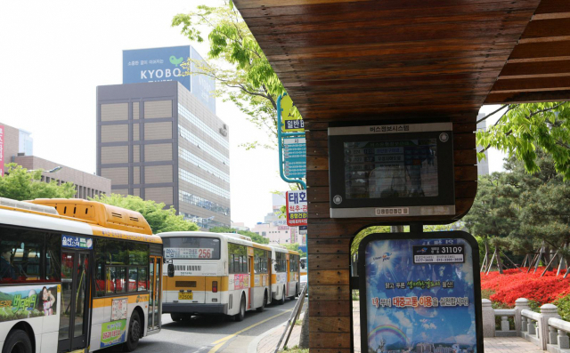 울산지역 버스. 해당 기사와 직접 관련 없음. 사진제공=울산시