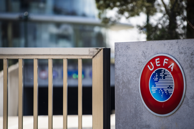 스위스 니옹의 유럽축구연맹(UEFA) 본부. AP연합뉴스