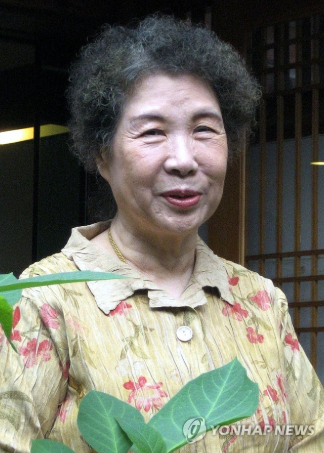 김남조 시인. 연합뉴스
