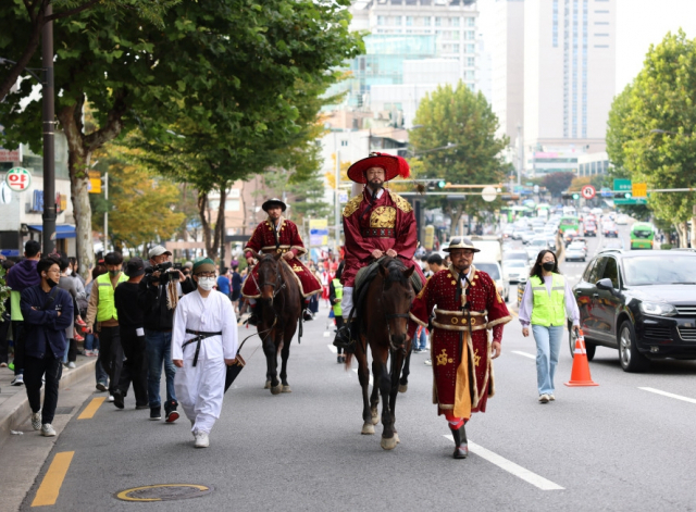 서울 성동구, 21일 태조 이성계 축제 연다…조선시대 왕의 사냥행차