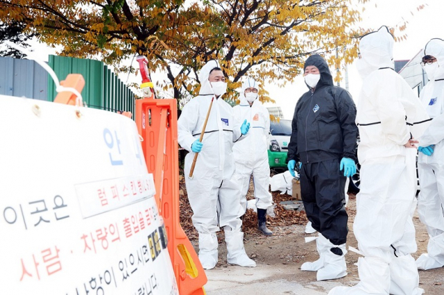 럼피스킨병 발병 농가 방문한 김경일 파주시장. 사진 제공=파주시