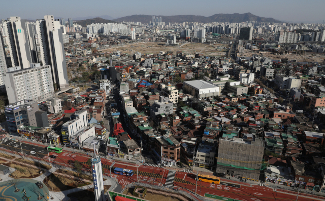 서울 성북구 장위8구역 일대. 연합뉴스