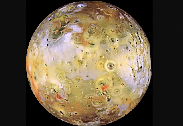 목성의 위성 중 하나인 ‘이오’. 사진제공=나사